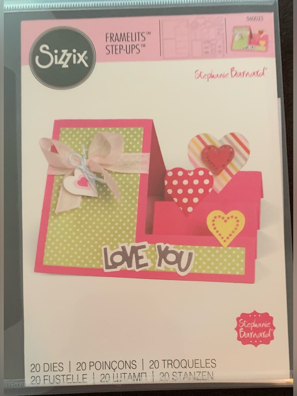 Sizzix Step-Up Card & Box Framelits Dies